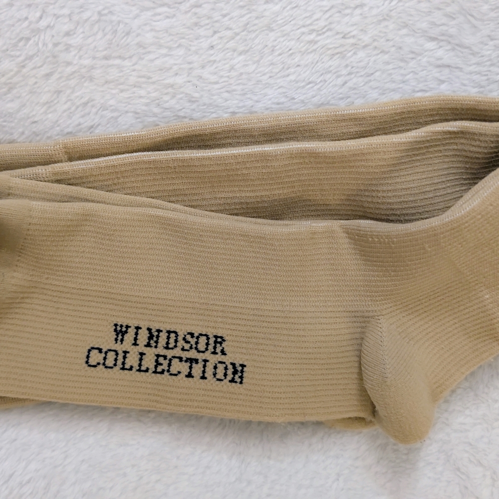 Windsor Collection Tan Dress Socks